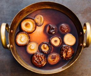 Mashroom dashi soup